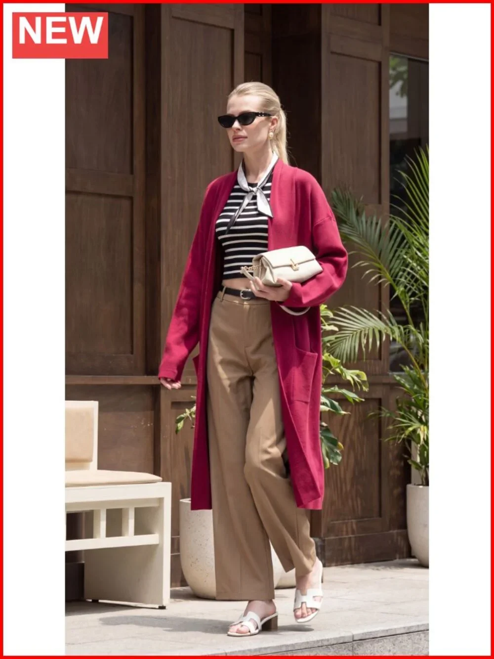 Womens Oversized Open Front Cardigan Sweater Long Sleeve Maxi Coat Knit